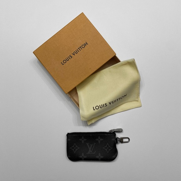 Louis Vuitton Reverse Monogram Eclipse Trio Messenger Key Pouch - Picture 1 of 11